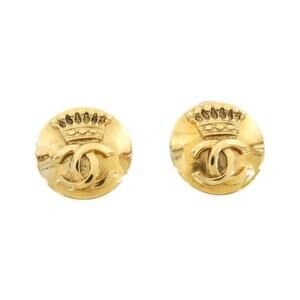 CHANEL Gold Earrings